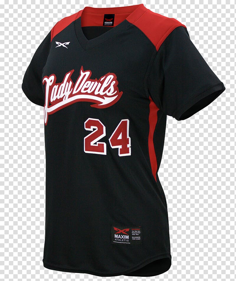 T-shirt Baseball uniform Sports Fan Jersey Softball, customizable youth cheer uniforms transparent background PNG clipart