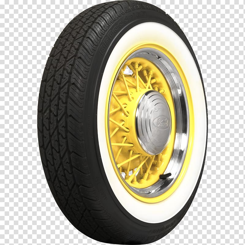 Whitewall tire Car Volkswagen Beetle Radial tire, Whitewall Tire transparent background PNG clipart