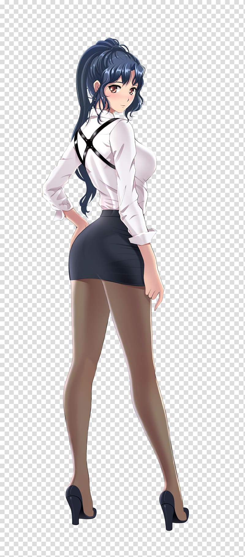 drift girls Female Seiyu Character Game, uniform transparent background PNG clipart