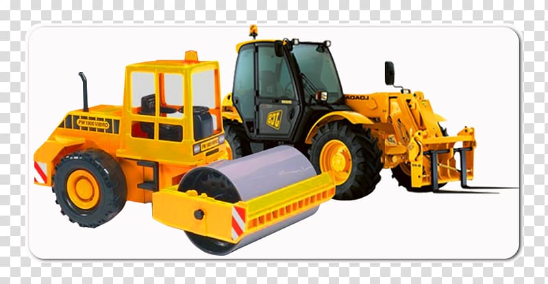 Heavy Machinery Road roller Architectural engineering Plastic Bruder, bulldozer transparent background PNG clipart