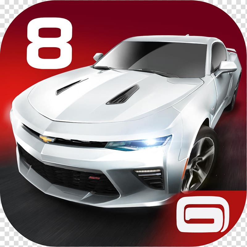 Asphalt 8: Airborne Car Synonyms and Antonyms Android Video game, camaro transparent background PNG clipart