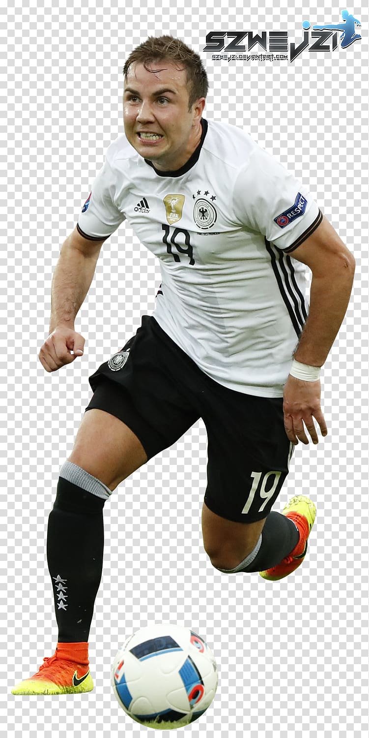 Mario Götze Football player Team sport, football transparent background PNG clipart