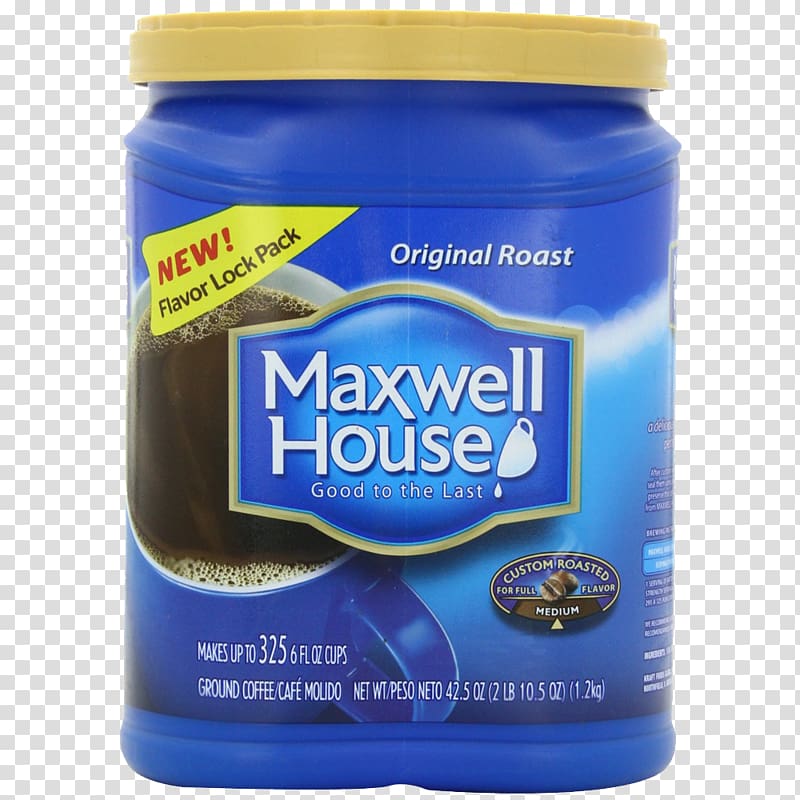Coffee Maxwell House Food Roasting Decaffeination, Coffee transparent background PNG clipart