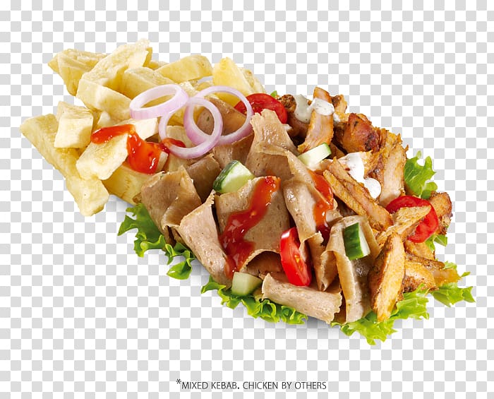 Doner kebab French fries Shish kebab Pizza, kebab transparent background PNG clipart