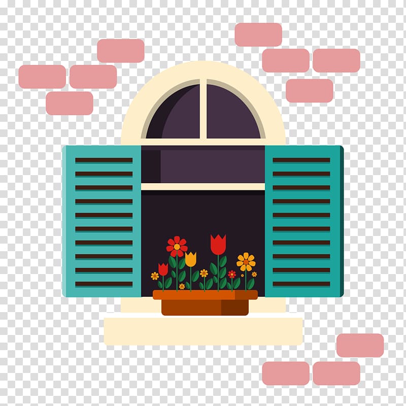 Window shutter House , small fresh window illustration transparent background PNG clipart