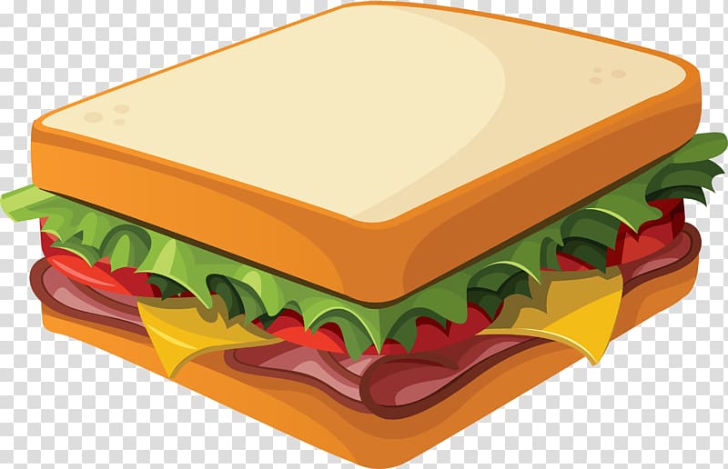 Burger and sandwich transparent background PNG clipart