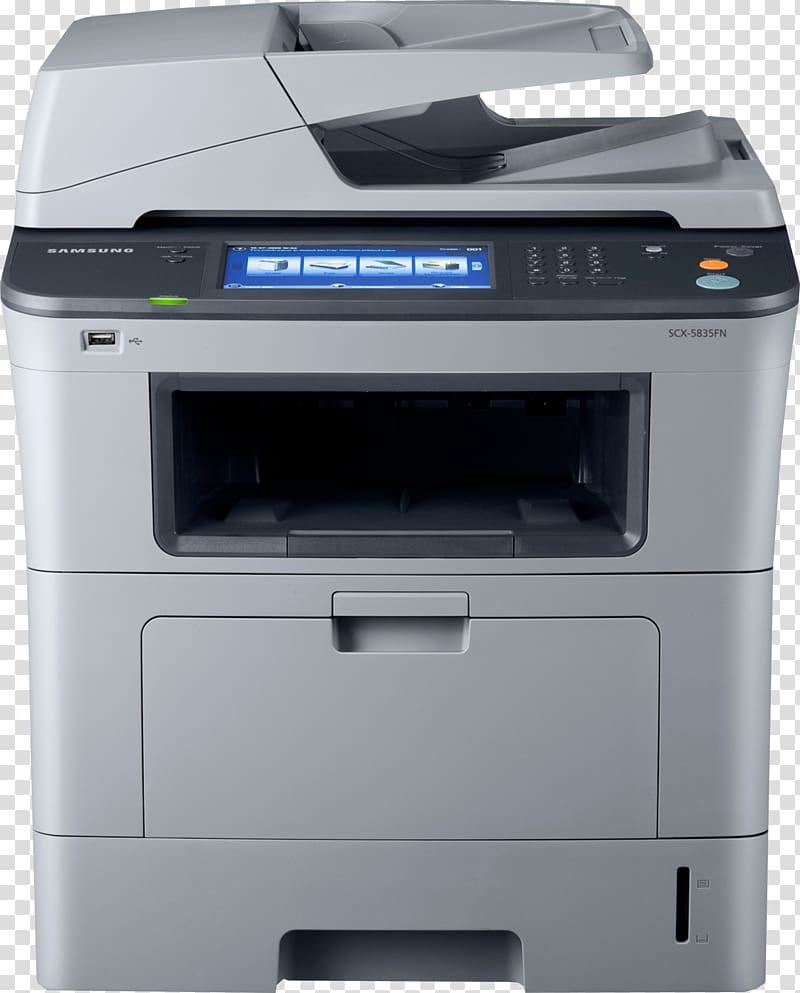 Multi-function printer Laser printing Samsung SCX-5935, printer transparent background PNG clipart