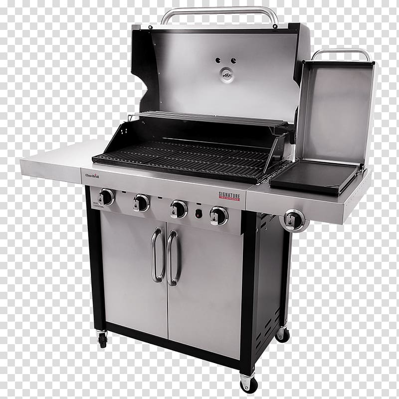 Barbecue Char-Broil Signature 4 Burner Gas Grill Char-Broil Commercial Series 463276016 Grilling, Gas Grill transparent background PNG clipart