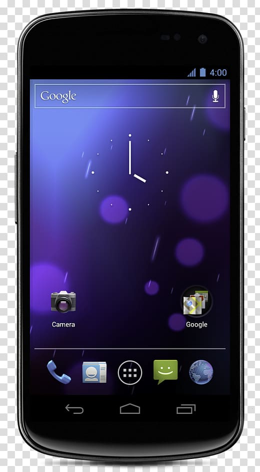 Galaxy Nexus Nexus S Android Ice Cream Sandwich Smartphone, smartphone transparent background PNG clipart