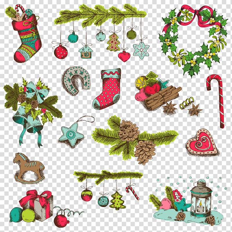 Christmas tree Euclidean , Creative Christmas transparent background PNG clipart