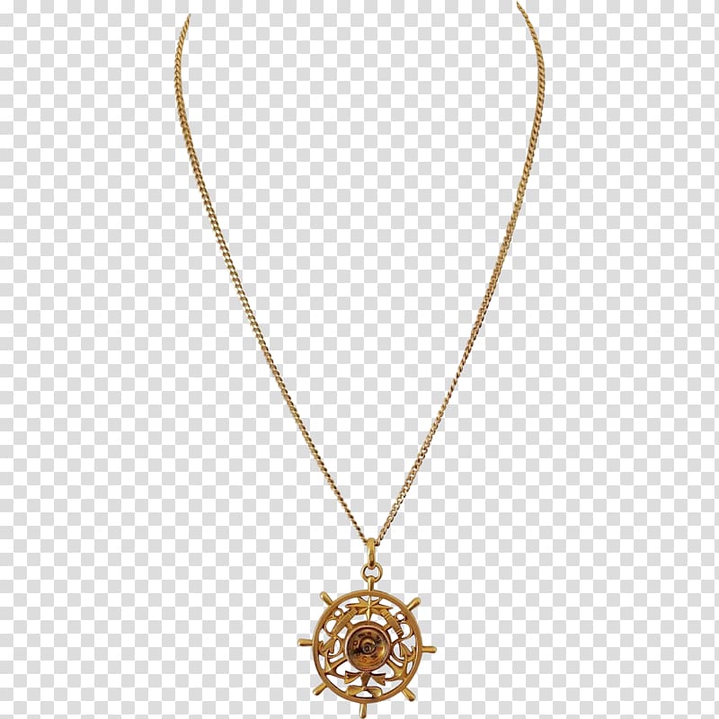 Earring Necklace Jewellery Charms & Pendants Locket, gold chain transparent background PNG clipart