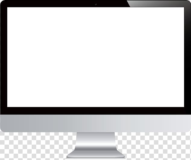 silver computer monitor, Video Computer network Computer monitor, computer monitor transparent background PNG clipart