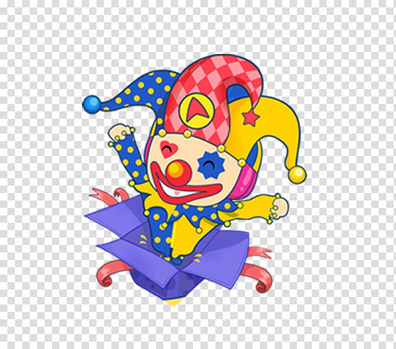 April Fools Day Poster Cartoon, Cartoon clown transparent background PNG clipart