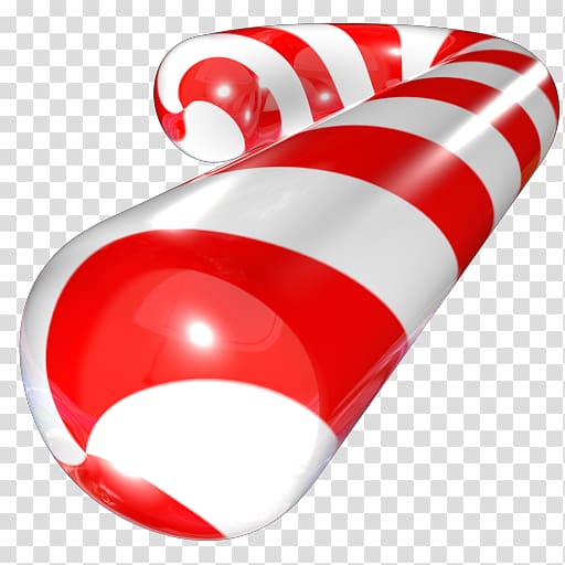 red and white candy cane illustration, polkagris red, Cane 03 transparent background PNG clipart