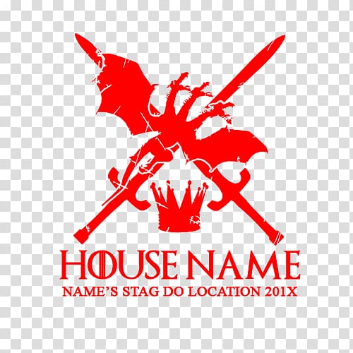 Daenerys Targaryen House Targaryen Tyrion Lannister Logo Eddard Stark, House black transparent background PNG clipart