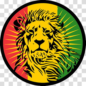 Rasta lion wearing headphones , Lion T-shirt Zion Dreadlocks Rastafari ...