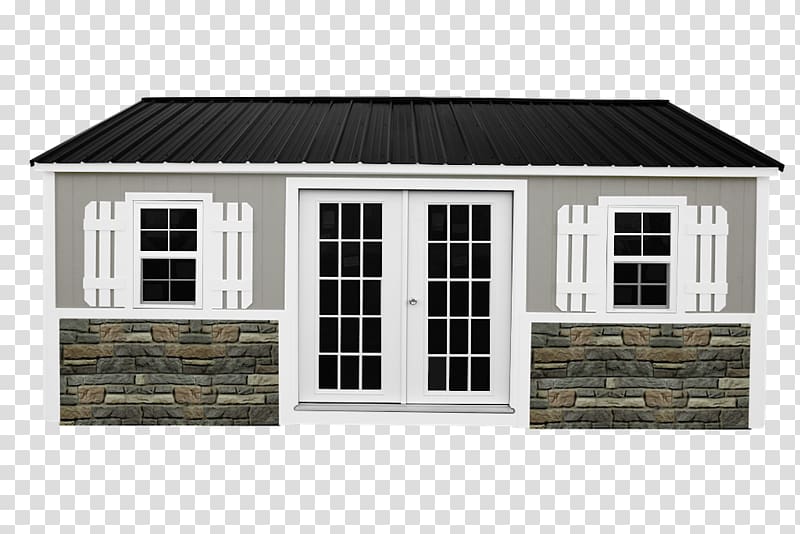 Window Shed House Building Log cabin, cottage transparent background PNG clipart