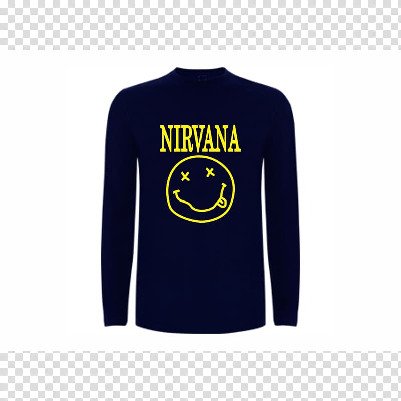 Long-sleeved T-shirt Hoodie Long-sleeved T-shirt Clothing, nirvana transparent background PNG clipart