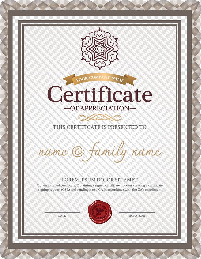  Ms Word Diploma Template Database