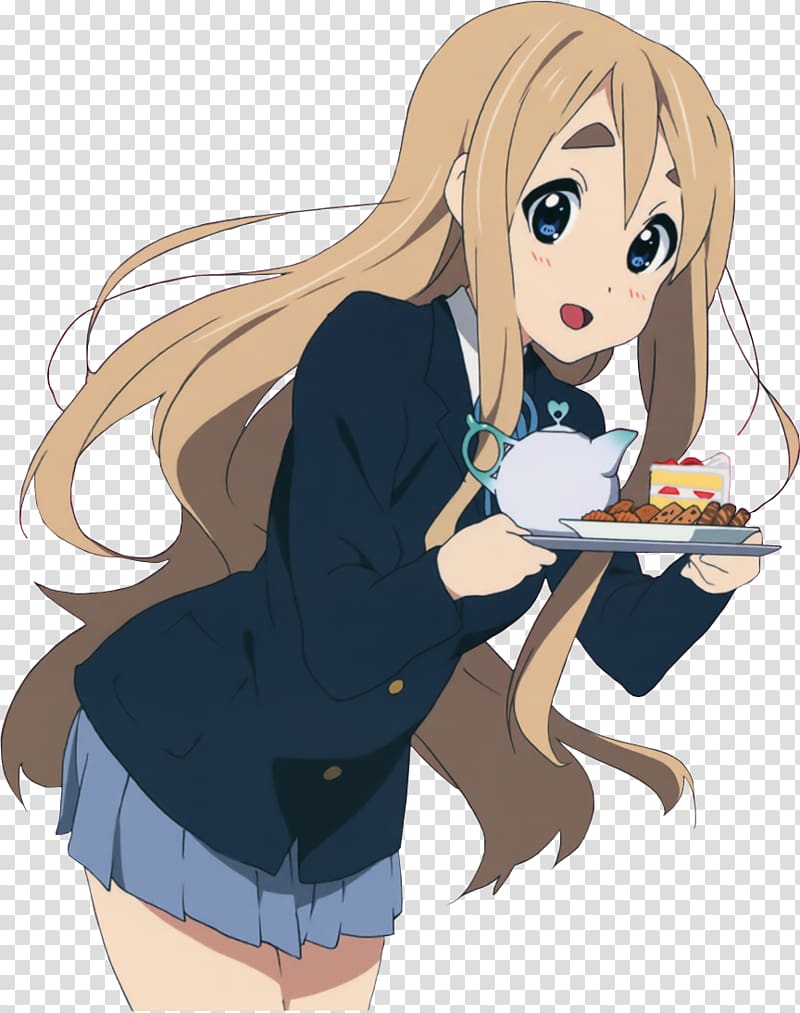 Tsumugi Kotobuki K-On! Anime Yui Hirasawa Azusa Nakano, Anime transparent background PNG clipart