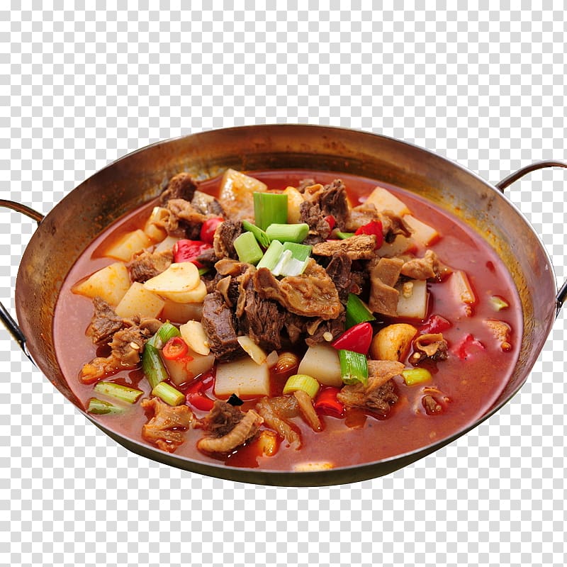 Goulash Irish stew Brisket Meat Beef, Stewed beef brisket rice tofu transparent background PNG clipart