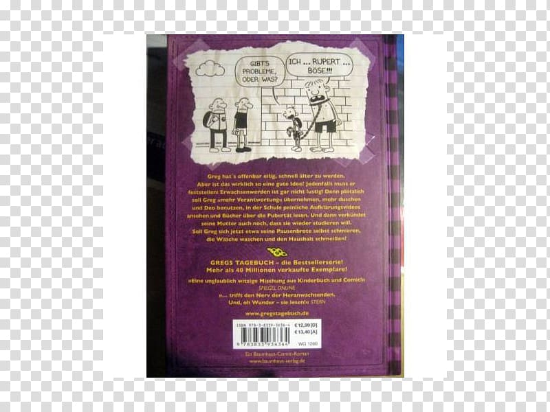 Diary of a Wimpy Kid: The Ugly Truth Gregs Tagebuch 5, Geht\'s noch? Book Publishing, book transparent background PNG clipart
