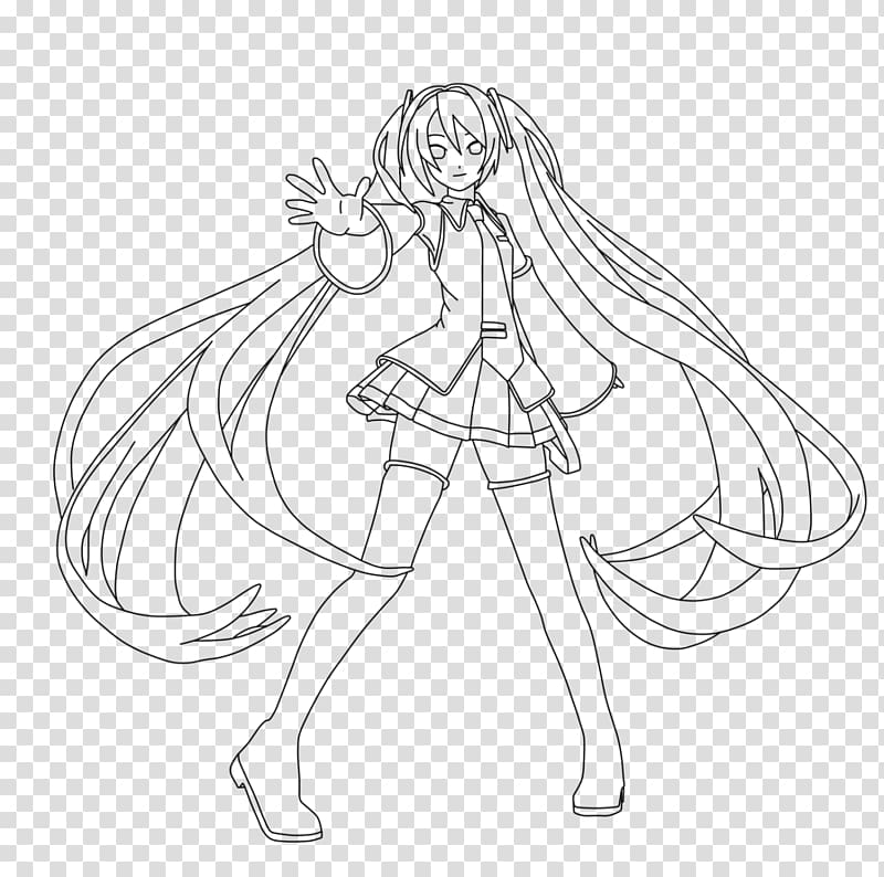 Hatsune Miku: Project DIVA Vocaloid Drawing Megurine Luka, hatsune miku transparent background PNG clipart