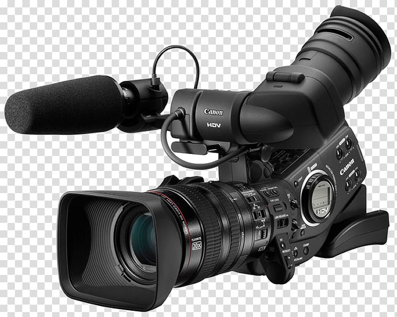 Canon XL H1 Video Cameras Three-CCD camera, Camera transparent background PNG clipart