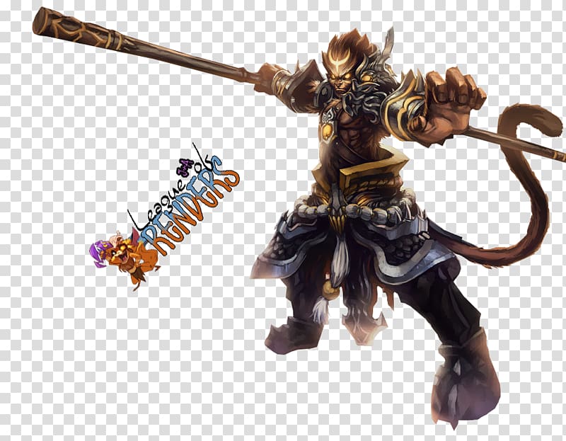 Sun Wukong Journey to the West Monkey Hanuman League of Legends, Wukong transparent background PNG clipart