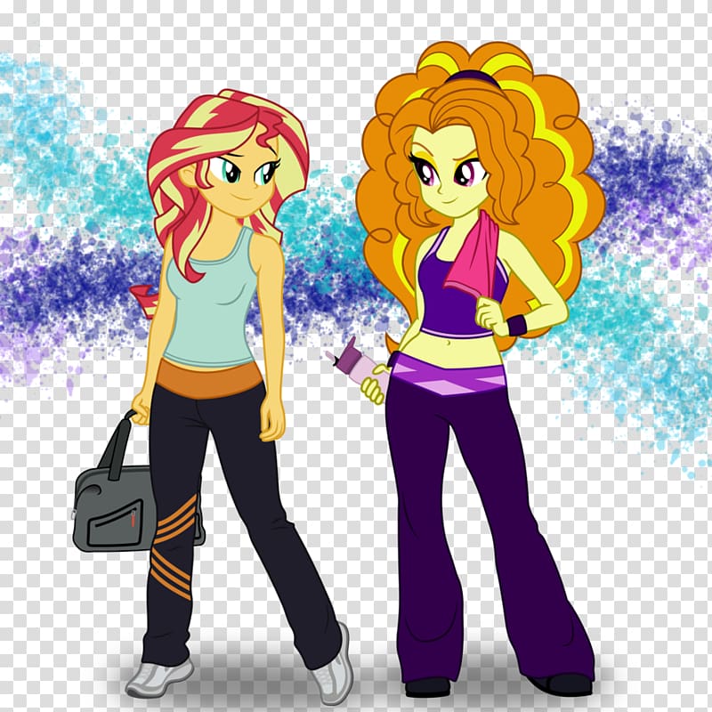 Sunset Shimmer Pinkie Pie My Little Pony: Equestria Girls Fitness Centre, others transparent background PNG clipart