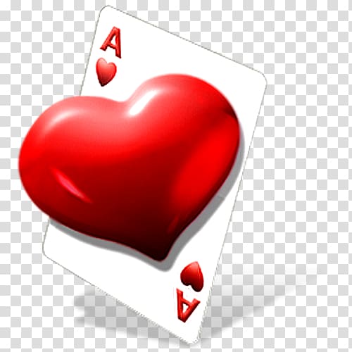 Windows 7 Heart Microsoft Windows Portable Network Graphics, Heart playing card transparent background PNG clipart
