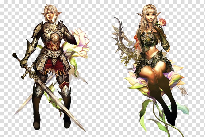 Lineage II Project TL Elf Dark elves in fiction Video game, Elf transparent background PNG clipart