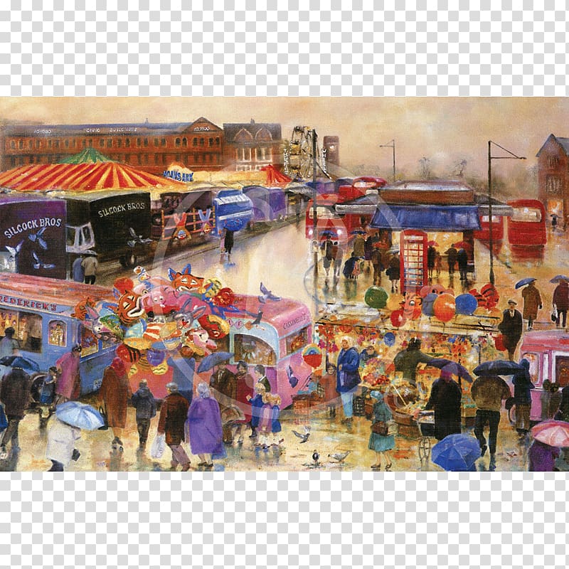 Painting Market Place, Wigan Art Memories of Wigan Wigan Market Hall, fair and just transparent background PNG clipart