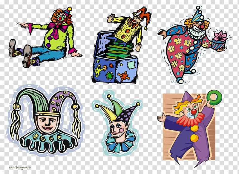 Clown IFolder , cartoon characters transparent background PNG clipart