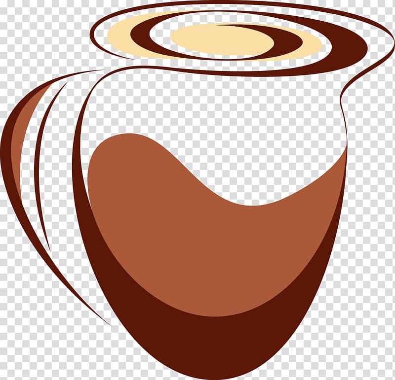 White coffee Tea Cafe Cup, A cup of steaming coffee transparent background PNG clipart