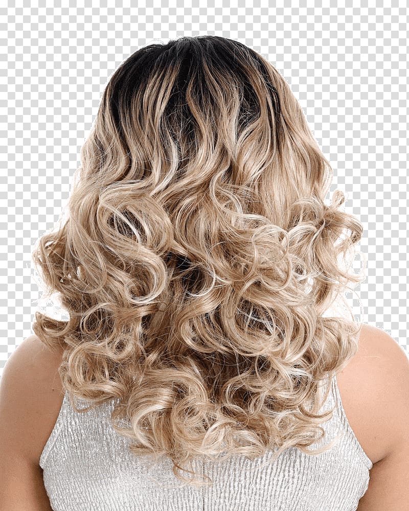 Blond Lace wig Hair coloring, hair transparent background PNG clipart