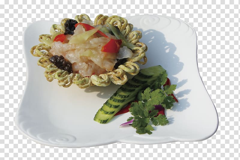 Prawn cracker Plate Shrimp Dish, Nest slipped shrimp transparent background PNG clipart