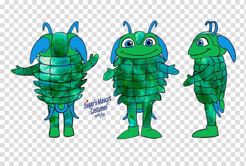 Trilobite Animal Costume Mascot, others transparent background PNG clipart