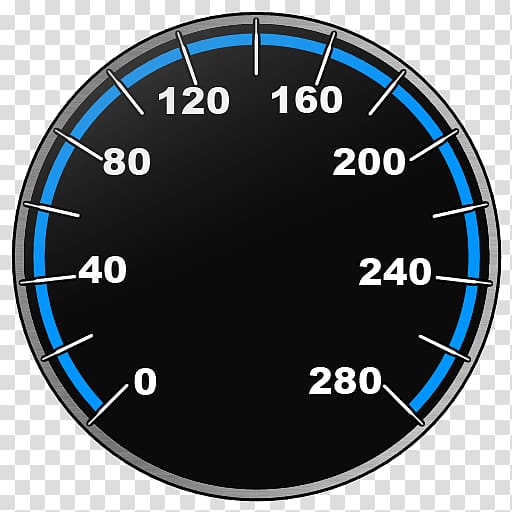 Speedometer Car Tachometer Measuring instrument Gauge, speedometer transparent background PNG clipart