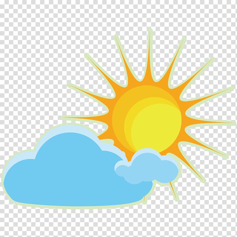 Sky Cloud Icon, cloudy weather icon material transparent background PNG clipart