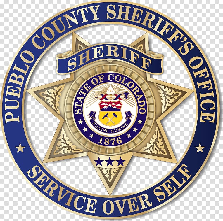 Pueblo County Sheriff's Office Colorado State University–Pueblo Badge Police, Sheriff transparent background PNG clipart