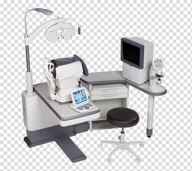 Marco Ophthalmic Automated refraction system Eye examination Ophthalmology Optometry, workstation transparent background PNG clipart