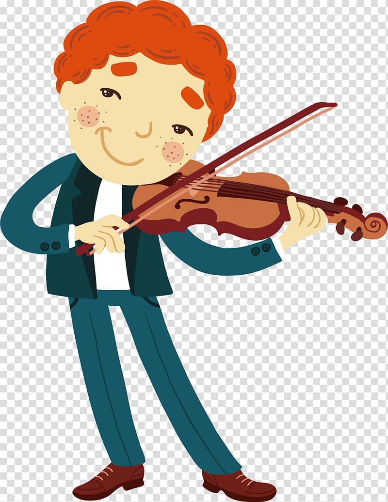 Violin Sheet music , Play the violin man\'s transparent background PNG clipart