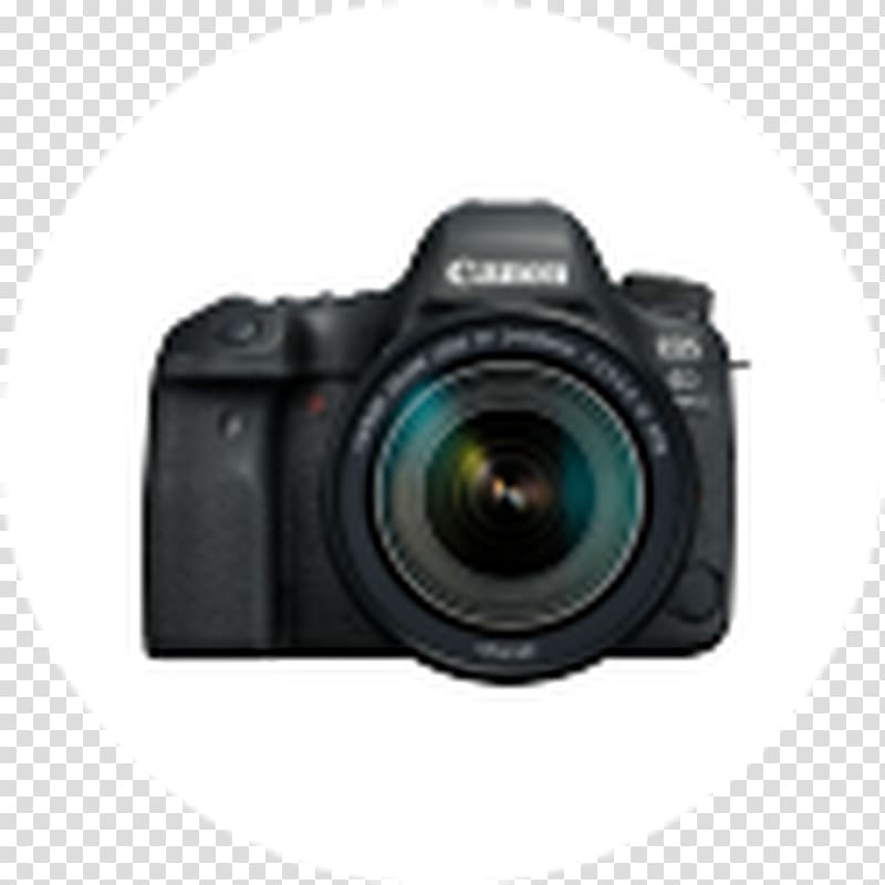 Canon EOS 6D Mark II Canon EOS 5D Mark IV Canon EOS 5D Mark II, Camera transparent background PNG clipart