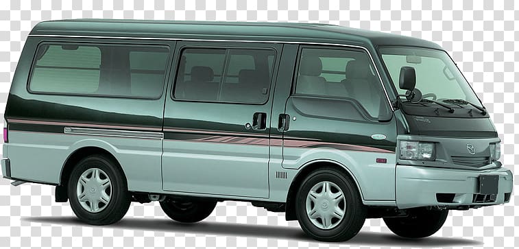 Compact van Mazda Bongo Minivan Mazda Motor Corporation Car, mazda van transparent background PNG clipart