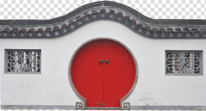 Garden Red Arch, door transparent background PNG clipart