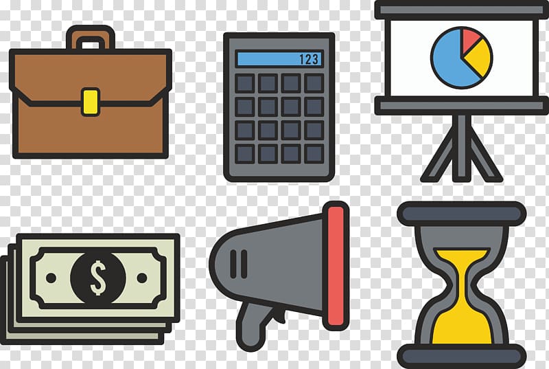 Icon, Loudspeaker dollar cash business transparent background PNG clipart