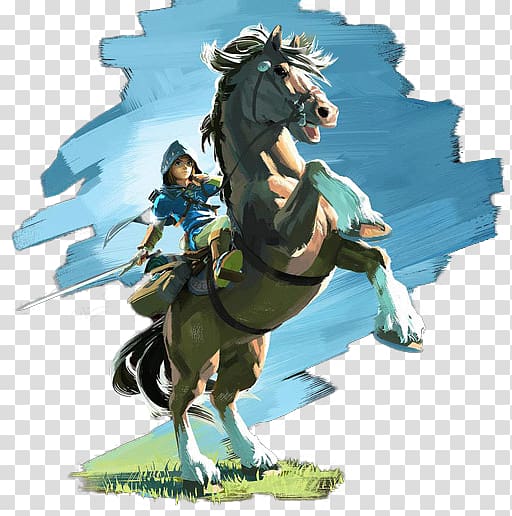 The Legend of Zelda: Breath of the Wild Link Electronic Entertainment Expo 2016 Epona, others transparent background PNG clipart