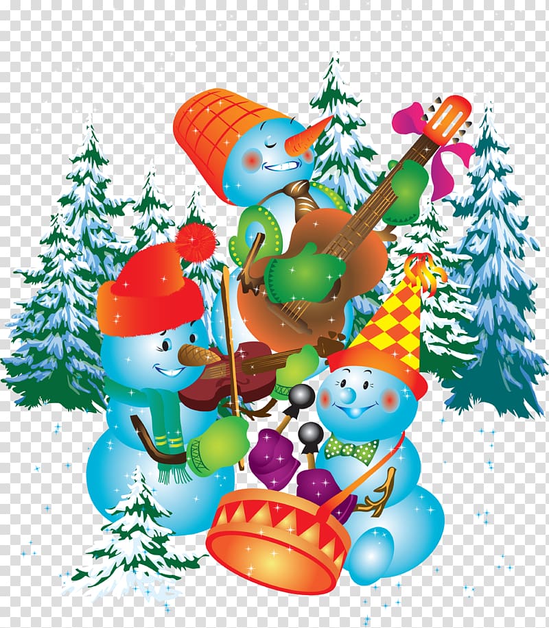 School holiday Winter Recreation New Year, Snow snowman transparent background PNG clipart
