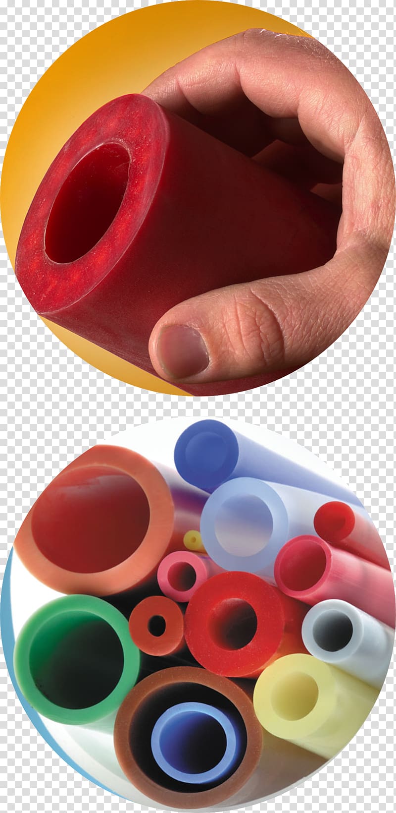 Plastic Silicone rubber Hose Tube, rubber products transparent background PNG clipart